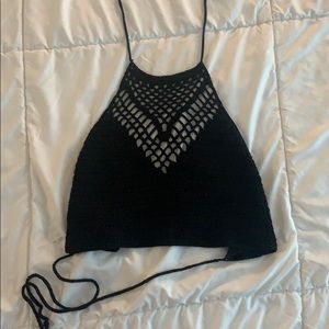 Crochet crop top